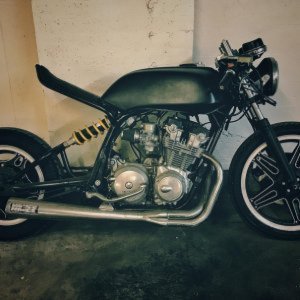 1980 cb750 Cafe Project