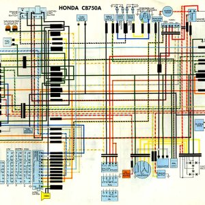 1981 Honda Cb750c Wiring Diagram - Wiring Diagram