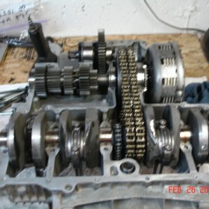 This is the "RC" motor.  RC crank, RC undercut tranny.  Will have the RC head.