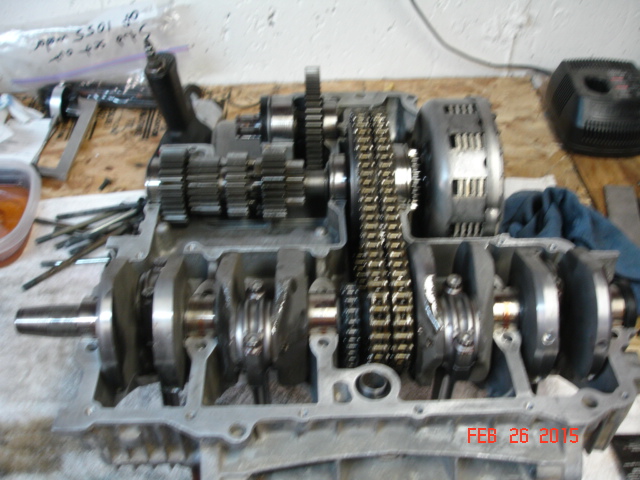 This is the "RC" motor.  RC crank, RC undercut tranny.  Will have the RC head.